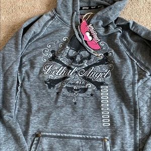 NWT Lethal Angel hoodie